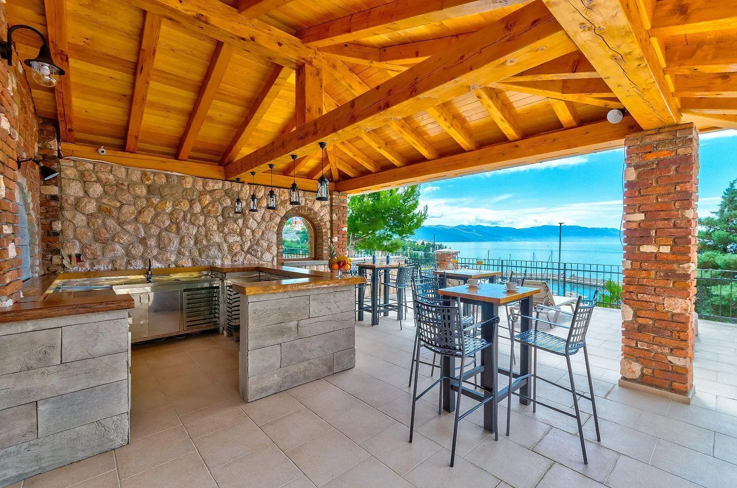 Luxuswohnung Mit Pool, Sauna, Gym Direkt Am Meer Novi Vinodolski 0*,